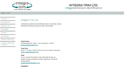 Desktop Screenshot of integratrim.com